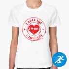 Женская спортивная футболка