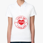 Женская рубашка поло