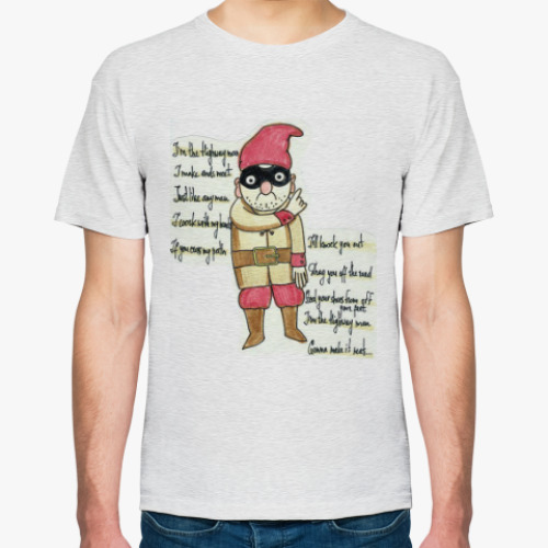 Футболка с принтом The Highway man (Over the garden wall)