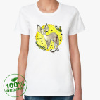 Женская футболка органик