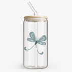 Банка с бамбуковой крышкой