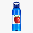 Прозрачная спортивная бутылка