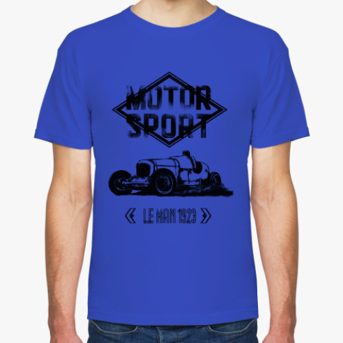 Футболка с принтом автомобиль