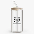 Банка с бамбуковой крышкой