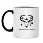 Кружка двухцветная