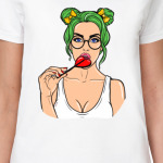 Еда, девушка, юмор стиль