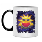 Кружка двухцветная