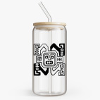 Банка с бамбуковой крышкой