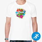 Мужская спортивная футболка