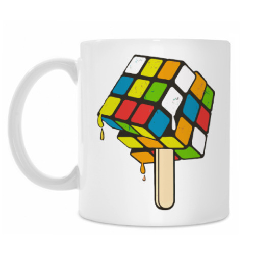 Кружка с принтом Кубик Рубика | Спидкубинг