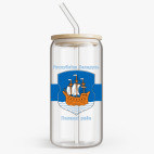 Банка с бамбуковой крышкой