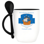 Кружка с ложкой