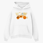 Толстовка худи оверсайз