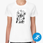 Женская спортивная футболка