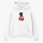 Толстовка худи оверсайз