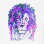 лев акварель