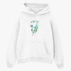 Толстовка худи оверсайз