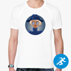 Мужская спортивная футболка