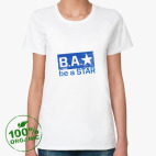 Женская футболка органик