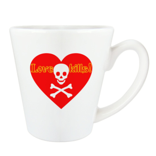 Чашка Латте Love kills!