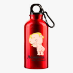 Металлическая бутылка 400 мл UV-DTF