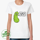 Женская футболка органик