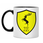 Кружка двухцветная