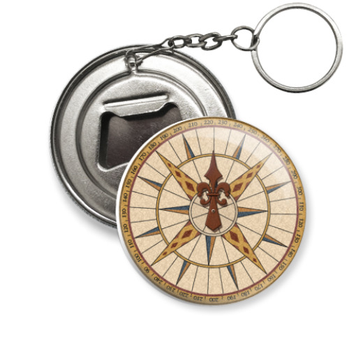 Брелок-открывашка  Джека Воробья