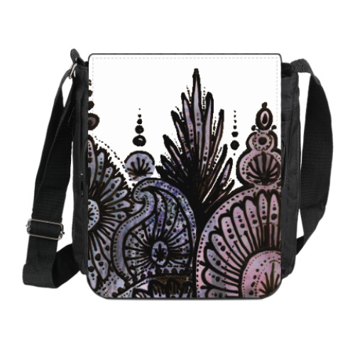 Сумка на плечо (мини-планшет) с принтом Море