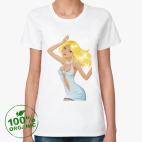 Женская футболка органик