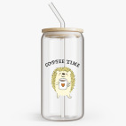 Банка с бамбуковой крышкой