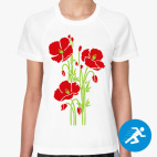 Женская спортивная футболка