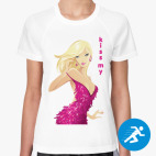 Женская спортивная футболка