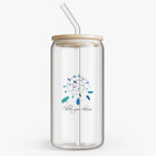 Банка с бамбуковой крышкой