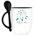 Кружка с ложкой