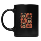 Кружка цветная UV-DTF