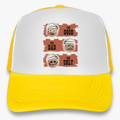 Кепка-тракер с принтом Лего - хороший, плохой, злой