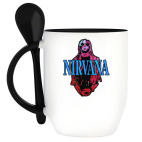 Кружка с ложкой