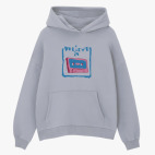 Толстовка худи оверсайз