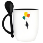 Кружка с ложкой