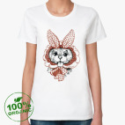 Женская футболка органик