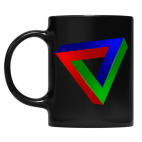 Кружка цветная UV-DTF