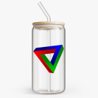 Банка с бамбуковой крышкой