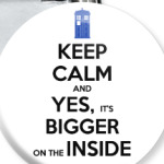 KEEP CALM and DOCTOR WHO