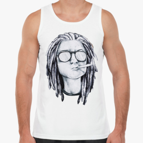 Майка с принтом Марго