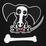 Такса-скелетик