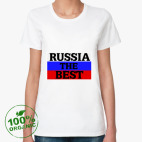 Женская футболка органик