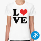 Женская спортивная футболка