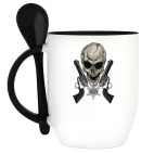 Кружка с ложкой