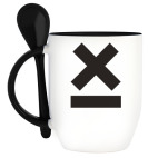 Кружка с ложкой